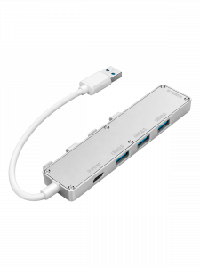 USB HUB разветвитель usb type c 3.0 на 4 порта Орбита OT-PCR21